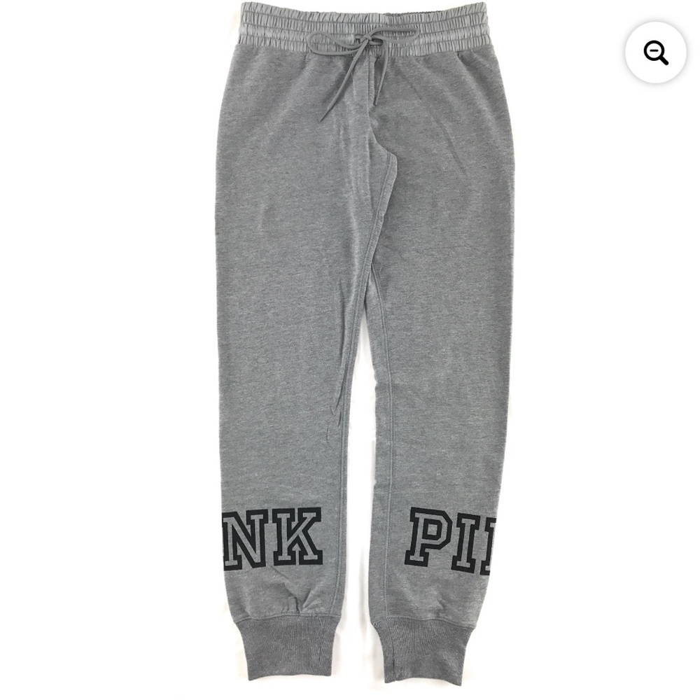 Victoria's Secret Grey Lounge Jogger Pants Size Large NWT Vintage Y2K 2016